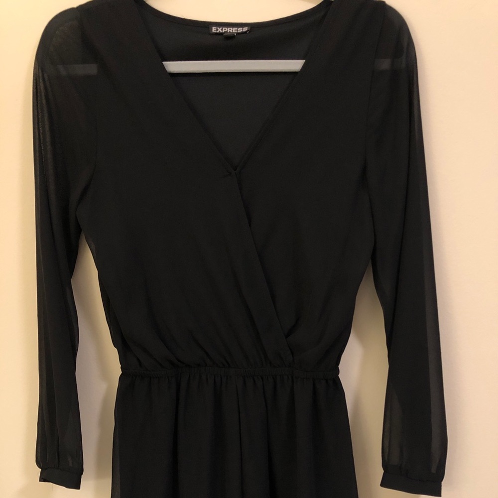 Black Express Romper